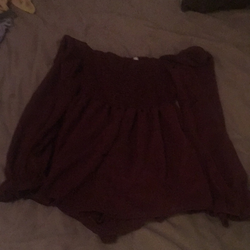Long sleeve brown romper